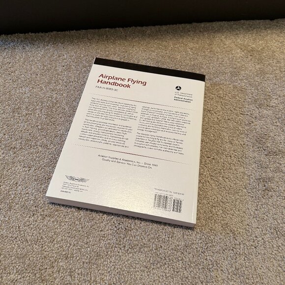 ASA FAA Airplane Flying Handbook Softcover 2021 FAA-H-8083-3C EUC - Picture 2 of 4